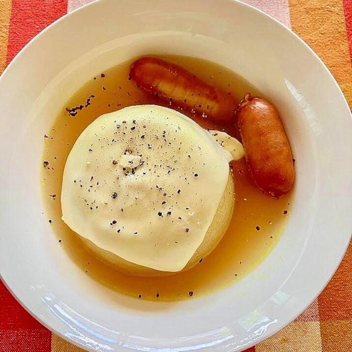 絶品!炊飯器de新玉ねぎのカレースープ